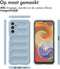 iMoshion Hoesje Geschikt voor Samsung Galaxy A14 (5G) / A14 (4G) Hoesje Siliconen - iMoshion EasyGrip Backcover - Lichtblauw