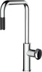 Boretti Maggiore - Mengkraan 41 cm - Uittrekdouche - Chroom