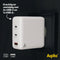 Aqiila Chargebird W4 - USB Adapter 120W - 3 Poorten - Wit