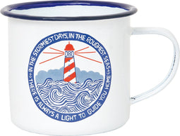 Vuurtoren emaille mok - BATELA