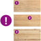 vidaXL - Vensterbanken - 2 - st - onbehandeld - 90x40x2 - cm - massief - eikenhout