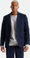 DONE PROPER BLAZER - Lange blazer - Polyester-wolmix - Marine blauw - XL