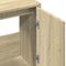 vidaXL - Wastafelkast - 63x29x55 - cm - bewerkt - hout - sonoma - eikenkleurig