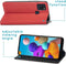 iMoshion Hoesje Geschikt voor Samsung Galaxy A21s Hoesje Met Pasjeshouder - iMoshion Slim Folio Bookcase - Rood