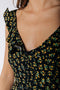 Colourful Rebel Esme - Blouse Jurk - Wijduitlopende fit mouwloos met striksluiting - M