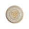 Muurklok Home ESPRIT Beige Gouden Kristal Ijzer 46 x 8,5 x 46 cm