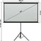 vidaXL - Projectiescherm - met - statief - 16:9 - 100''