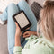 imoshion E-reader Hoesje - Geschikt voor Tolino Shine 4, Kobo Clara 2E - Stand Flipcase - Lichtblauw