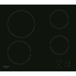 HOTPOINT HR631C - Keramische kookplaat - 4 branders - 60 cm - Zwart