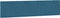 vidaXL - Hoofdbordkussen - 200 - cm - fluweel - blauw