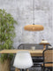 GOOD&MOJO Hanglamp Palawan - Bamboe - Ø60cm - Scandinavisch,Bohemian - Hanglampen Eetkamer, Slaapkamer, Woonkamer