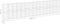 vidaXL - Schanskorfmuur - met - deksels - 900x30x200 - cm - gegalvaniseerd - staal
