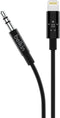 Belkin - 3,5mm-audiokabel met Lightning-connector - MFi-gecertificeerd - Zwart