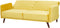SENJA - Slaapbank 3-zits - Geel - Fluweel