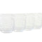 Glazenset Home ESPRIT Transparant Kristal Met reliëf 360 ml (6 Stuks)