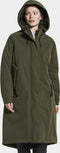 Didriksons Alicia - Dames Outdoor parka - Oversized met fishtail-rug - Donkergroen