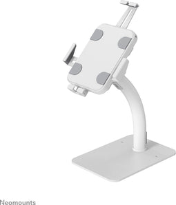 Neomounts DS15-625WH1 - Tafelblad tablethouder - 360° rotatie +20°/-110° kanteling - Wit