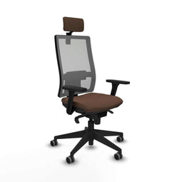 Bureaustoel Piqueras y Crespo 3D066G2 Donkerbruin