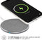 iMoshion Draadloze Oplader - Snellader 10 Watt - Wireless Fast Charger Geschikt voor alle toestellen die draadloos opladen ondersteunen - Grijs