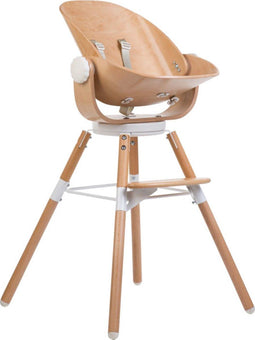 Childhome Evolu Newborn zitje - Verstelbare kinderstoel - 5-punts gordel - Wit - 48 x 50 x 38 cm