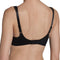 Triumph Elegant Cotton N - Beugelloze beha - Bloemmotief - Zwart - Maat C85