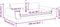 vidaXL Kinderbank 100x54x33 cm fluweel zwart