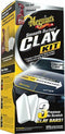 Meguiar's Smooth Surface Clay Kit - Clay bar kit - 2 x 80g clay bars - 473ml Quik Detailer - Supreme Shine Microfiber doek