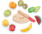 Woet® Houten Snijset - Fruit Snijset met Snijplank en Mes - Educatief Speelgoed voor Kinderen vanaf 2 Jaar