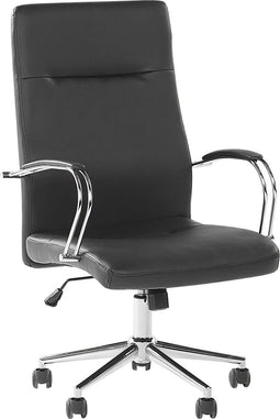 OSCAR - Bureaustoel - Zwart - Kunstleer