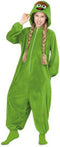 Oscar Sesamstraat Onesie Kostuum Kind - 10-12 Jaar