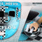 SereneLife Zware Opblaasbare Sleeptube - Water Tube Boot Float Sleepraft, Watersport Opblaasbare Trekboten/Tubes/Sleeptubes met Schuimzitjes, PVC Blaas, Handvatten