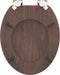 SCHÜTTE Toiletbril soft-close DARK WOOD MDF