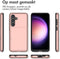 iMoshion Hoesje Geschikt voor Samsung Galaxy S24 Hoesje - Ruimte voor 2 pasjes - iMoshion Backcover met pasjeshouder - Rosé Goud