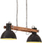 vidaXL Hanglamp industrieel 25 W E27 109 cm zwart
