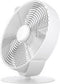 Stadler Form Tim White - Tafelventilator - Stil en Draagbaar - USB - Traploos regelbaar
