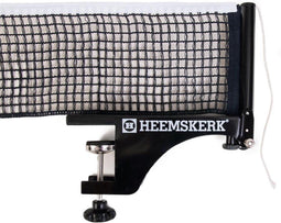 Tafeltennisnetje Heemskerk Tempo met schroefbevestiging - geschikt voor tafels met een zijrand tussen de 19 en 55 mm