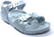 Birkenstock Rio EVA - Kinderslippers - Smal fit - Silver - Maat 33