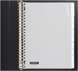 Tabbladen Quantore 23 Gaats 5 Delig Met Venster Grijs Pp
