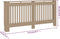 vidaXL Radiatorombouw 172x19x81 cm MDF