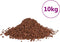 vidaXL - Lavastenen - 10 - kg - 5-8 - mm - rood
