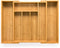 Budu Bestekbak #33,5 - Uitschuifbaar Bamboe Bestekcassette - 5/7 vakken - 33,5 x 28 - 45 cm