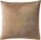 Dutch Decor PHILLY - Sierkussen velvet 45x45 cm - Cobble Stone - beige - Inclusief binnenkussen