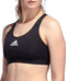 adidas Don't Rest Alphaskin - Sportbeha - Medium ondersteuning - Zwart - Maat L