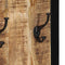 vidaXL - Kapstok - 40x2x80 - cm - massief - ruw - mangohout