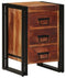 vidaXL - Nachtkastje - 40x40x59 - cm - Massief - Acaciahout