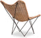 OSIRE LOUNGE CHAIR - STEEL LIGHT YELLOW