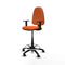 Piqueras y Crespo B1D01RF - Bureaustoel - Hoogteverstelbaar met armleuning - Oranje