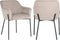 Richmond Stoel Fay Khaki Velvet
