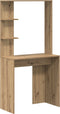 vidaXL - Kaptafel - Artisan - Eiken - 78,5x37x154,5 - cm - Geengineerd - Hout