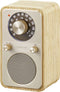 Sangean WR-9 FM en AM radio met Bluetooth ontvangst, White Ash